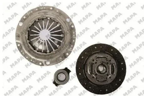 MAPA VW К-кт сцепления (полный) LT28-55 2.4D,TD 228mm 78-96 Mapa 007228500