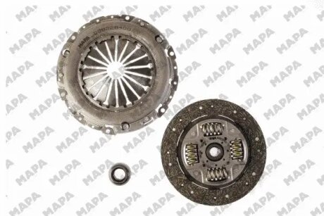 PEUGEOT К-кт зчеплення диск + корзина + підшипник 307 2.0HDI 00- Mapa 009228200