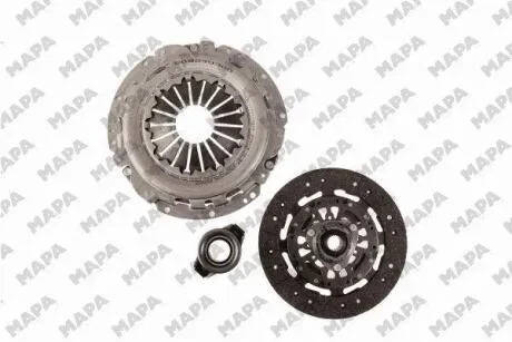 MAPA NISSAN К-кт сцепления Primera 2.2Di 02-,X-Trail 2.0/2.5 01- 240mm 21.8x25.7 24 зуб. Mapa 010240400