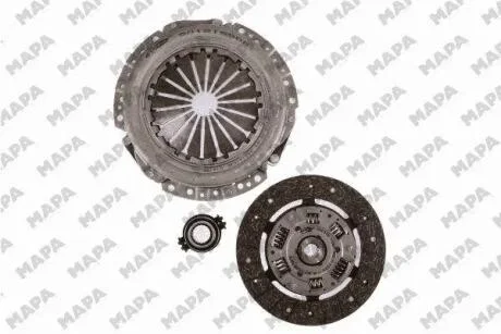 MAPA CITROEN К-кт сцепления (полный) Jumpy 1.9D 98- 215mm Mapa 011215100
