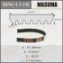 Ремінь поліклінової 6PK-1115VAG (15-20) MASUMA 6PK1115 (фото 1)