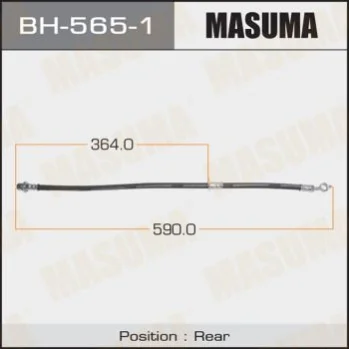 Шланг тормозной задний правый Toyota Camry (01-18) Masuma MASUMA BH5651 (фото 1)