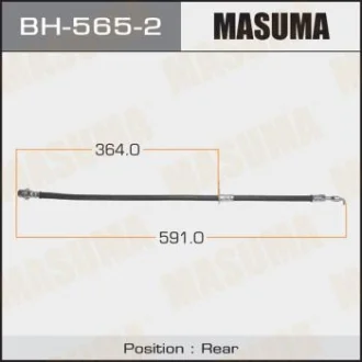 Шланг тормозной задний левый Toyota Camry (01-18) Masuma MASUMA BH5652