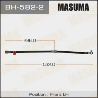 Шланг тормозной передний левый Nissan Teana (08-14) Masuma MASUMA BH5822