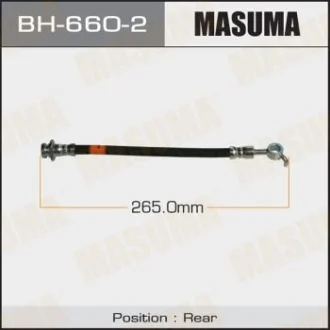 Шланг тормозной задний Nissan Qashqai (06-13) Masuma MASUMA BH6602