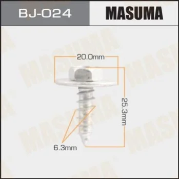 Саморез 6.3x25.3мм (комплект 10шт) Toyota Masuma MASUMA BJ024 (фото 1)