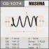 Пружина подвески передней Toyota Corolla (06-13) Masuma MASUMA CS1074 (фото 1)