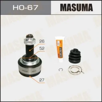 ШРУС зовнішній Honda Jazz (09-13) (нар:27/вн:26) Masuma MASUMA HO67