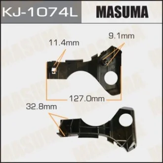 Кронштейн бампера переднего левый Toyota Corolla (02-07) Masuma MASUMA KJ1074L