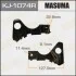 Кронштейн переднього бампера правий Toyota Corolla (02-07) Masuma MASUMA KJ1074R (фото 1)