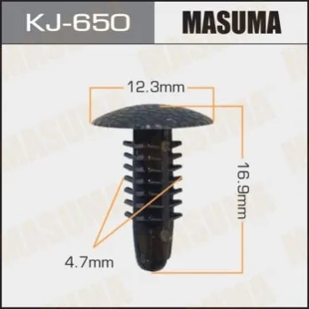 Клипса (кратно 50) MASUMA KJ-650 (фото 1)