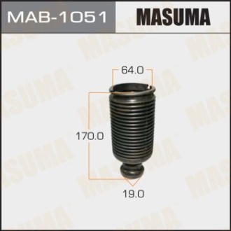 Пильовик переднього амортизатора Toyota Corolla (-02) MASUMA MAB1051