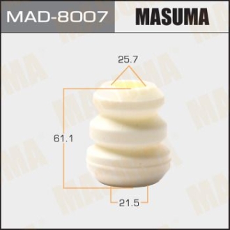 Відбійник амортизатора, 21.5x25.7x61.1 MASUMA MAD8007