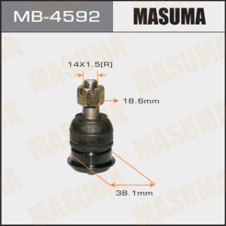 Опора кульова Nissan Almera Classic (06-12) MASUMA MB4592 (фото 1)