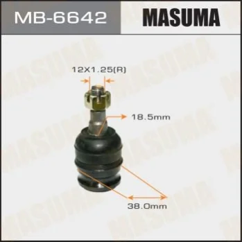 Опора шаровая переднего рычага Subaru Forester (02-), Impreza (07-16), Legacy, Outback (03-), XV (11-) Masuma MASUMA MB6642 (фото 1)