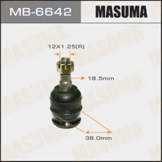 Опора шаровая переднего рычага Subaru Forester (02-), Impreza (07-16), Legacy, Outback (03-), XV (11-) Masuma MASUMA MB6642