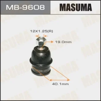 Опора шаровая заднего поперечного рычага Mitsubishi Pajero (06-) Masuma MASUMA MB9608