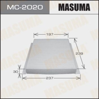 Фільтр салону HONDA CIVIC IX (12-17) MASUMA MC2020