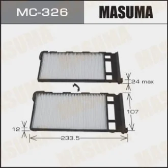 Фильтр салона (2 шт.) INFINITI QX4, NISSAN ALMERA Masuma MASUMA MC326