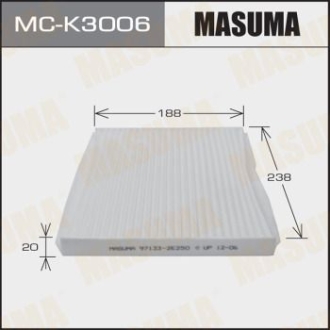 Фильтр салона AC9407C HYUNDAI/ TUCSON/ V2000 V2700 04- (MC-K3006) MASUMA MCK3006