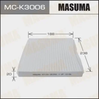 Фільтр салону AC9407C HYUNDAI/TUCSON/ V2000 V2700 04- (MC-K3006) MASUMA MCK3006