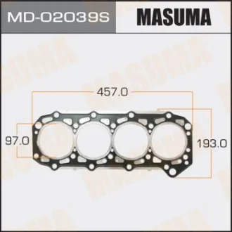 Прокладка ГБЦ MASUMA MD02039S