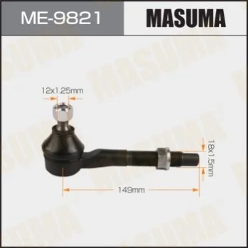Наконечник SAI, AVENSIS / AZK10, ZRT270L часть тяги MASUMA ME9821 (фото 1)
