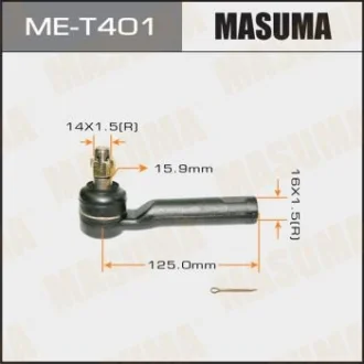 Наконечник кермовий Lexus GX460/ Toyota Land Cruiser Prado (09-), Tacoma (15-) Masuma MASUMA MET401
