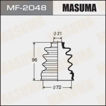 Пыльник ШРУСа SUBARU OUTBACK (BR) 2.5 i AWD (13-18), SUBARU FORESTER (08-13) MASUMA MF2048 (фото 1)
