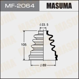 Пильовик ШРУСу зовнішнього Nissan Murano (04-08), Primera (01-05), Teana (03-08), X-Trail (00-07) MASUMA MF2064 (фото 1)