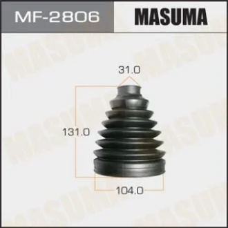 Пыльник ШРУСа (пластик)+спецхомут Toyota FJ Cruiser (06-09), Land Cruiser Prado (02-) Masuma MASUMA MF2806