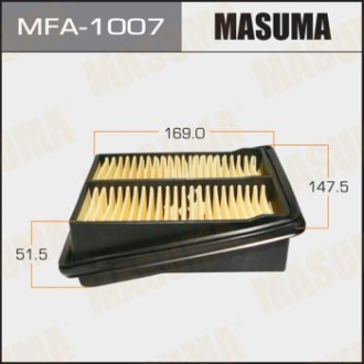 Фільтр повітряний HONDA JAZZ II (L12A1_L13A6_L15A1) 1.2, 1.3, 1.5 (05-08) MASUMA MFA1007