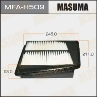Фільтр повітряний Honda Accord 2.4 (09-) Masuma MASUMA MFAH509