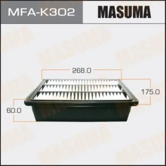 Фильтр воздушный A0458 HYUNDAI/ SANTA FE/ V2000 V2700 05- (MFA-K302) MASUMA MFAK302