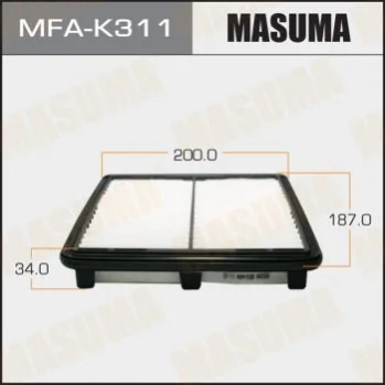 Фільтр повітряний DAEWOO/ MATIZ/ V800, V1000 98- MASUMA MFAK311 (фото 1)