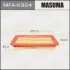 Фильтр воздушный HYUNDAI/ GETZ/ V1100, V1300, V1400, V1600 02- MASUMA MFAK324 (фото 1)