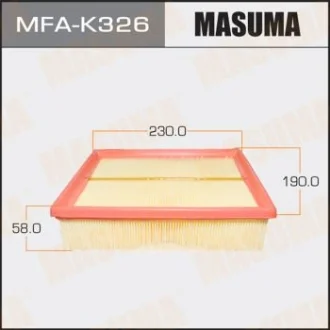 Фільтр повітряний HYUNDAI/ SONATA NF (-SEP 2006) (2004-)/ V2000 05-07 MASUMA MFAK326