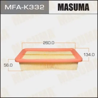 Фильтр воздушный A9608PU LHD KIA/ RIO/ V1400 V1600 06- MASUMA MFAK332