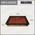 Фильтр воздушный NISSAN/ SKYLINE/ V36 06- с пропиткой маслом MASUMA MFAN200 (фото 1)