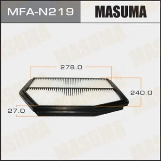 Фільтр повітряний Nissan Murano, Pathfinder/ Infinity QX60 (engine QR25DE) (14-) Masuma MASUMA MFAN219