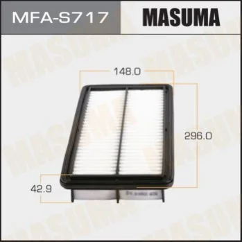 Фільтр повітряний Suzuki SX4 2.0 (10-16) Masuma MASUMA MFAS717 (фото 1)