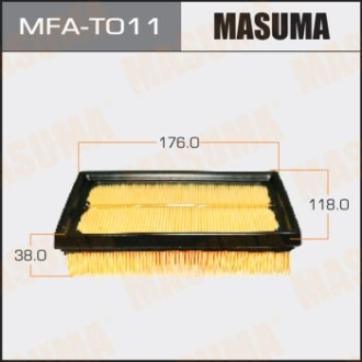 Фільтр повітряний MASUMA MFAT011 (фото 1)