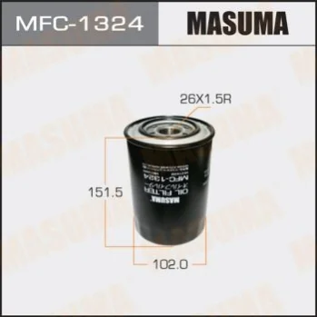 Фільтр масляний Mitsubishi Pajero (00-) D 3.2 MASUMA MFC1324 (фото 1)