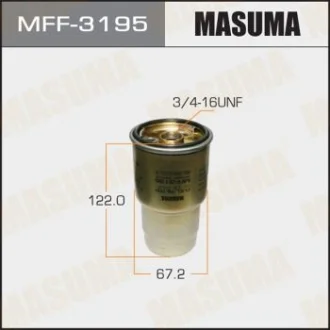Фильтр топливный Toyota Avensis (-10), RAV4 (01-15) 2.0, 2.2D Masuma MASUMA MFF3195