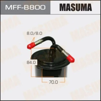 Фильтр топливный Subaru Forester (-07) Masuma MASUMA MFFB800 (фото 1)