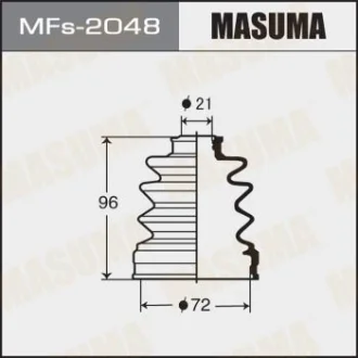 Пыльник ШРУСа (силикон)SUBARU OUTBACK (BR) 2.5 i AWD (13-18), SUBARU FORESTER (08-13) MASUMA MFs2048