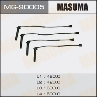 Провід високовольтний (комплект) Subaru 1.6, 2.0 Masuma MASUMA MG90005