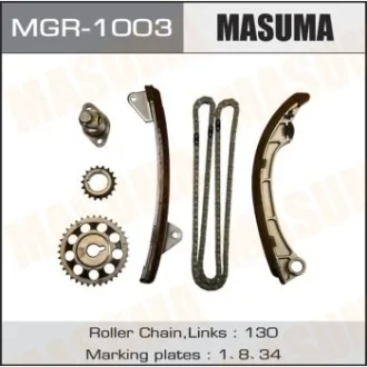 Ремкомплект цепи ГРМ Toyota (1ZZ-FE, 3ZZ-FE, 4ZZ-FE) Masuma MASUMA MGR1003