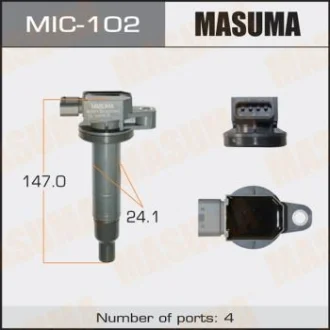 Котушка запалювання TOYOTA P38PRIUS, VITZ / 1NZFE, 2SZFE, 1NZFXETOYOTA COROLLA MASUMA MIC102