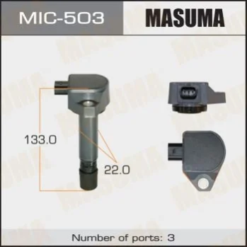 Катушка зажигания Honda Accord 2.0, Civic 1.6, 1.8 (-12) Masuma MASUMA MIC503 (фото 1)